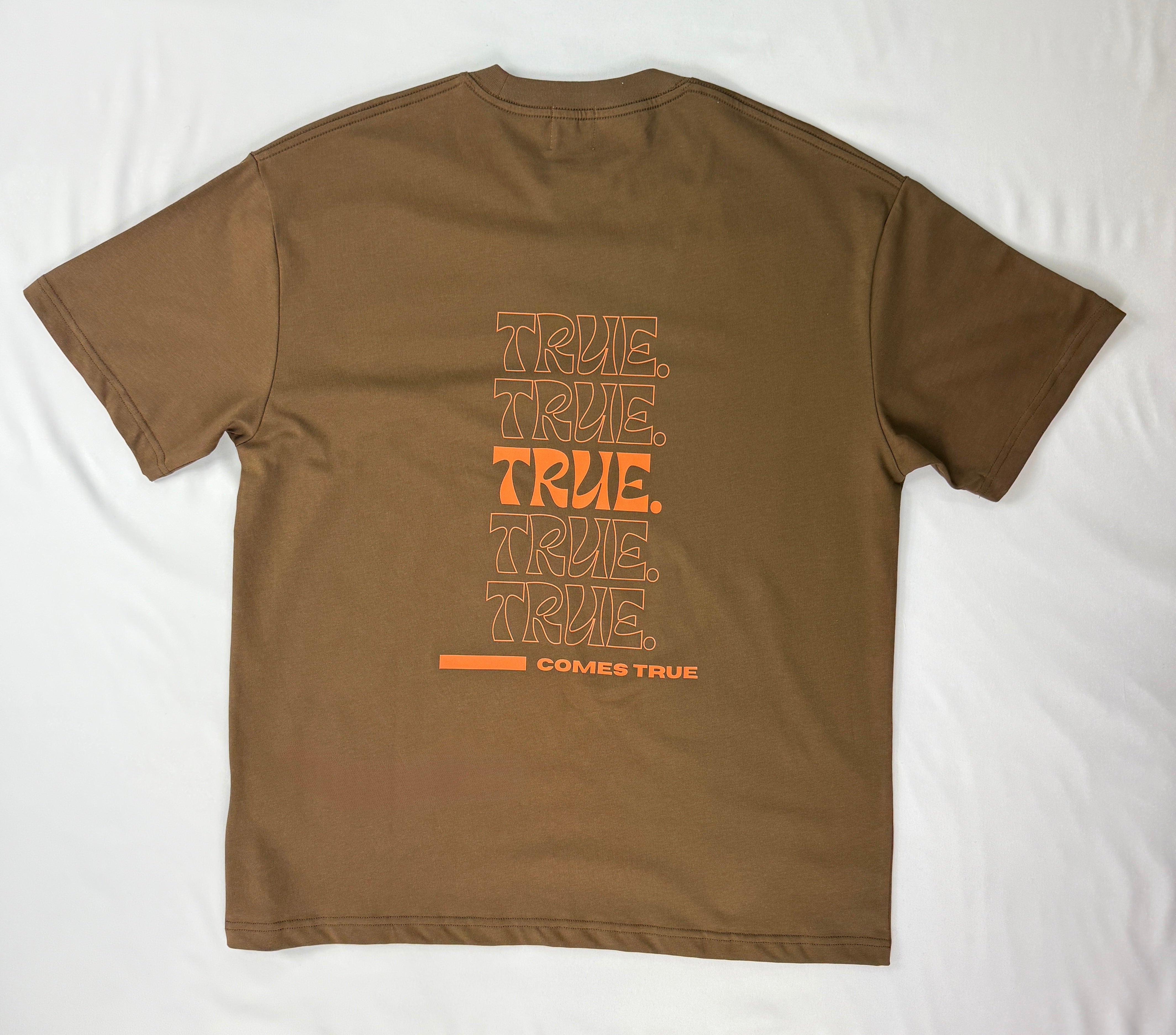 Mens Coffee True. Casual Fit Tee