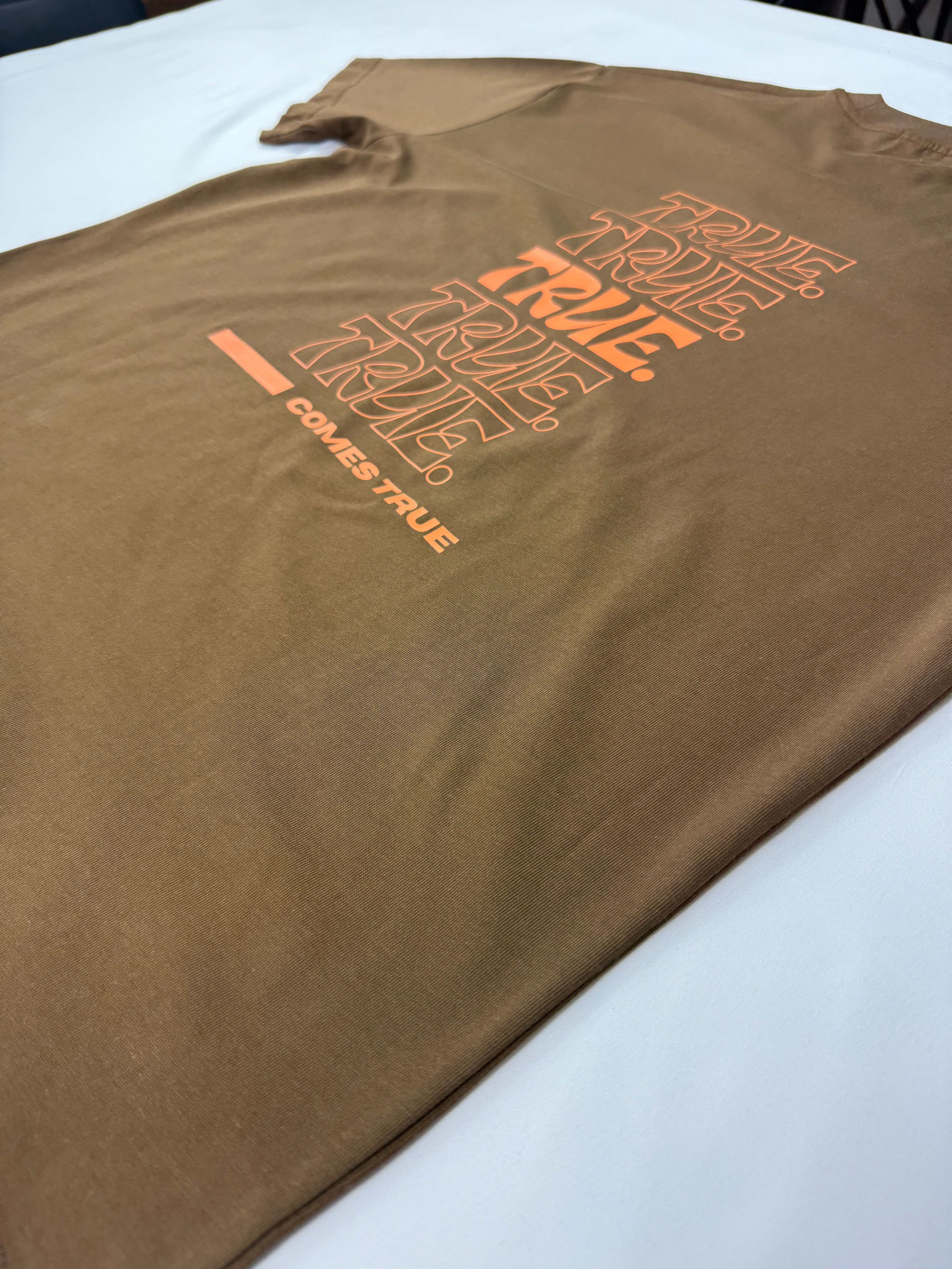 Mens Coffee True. Casual Fit Tee
